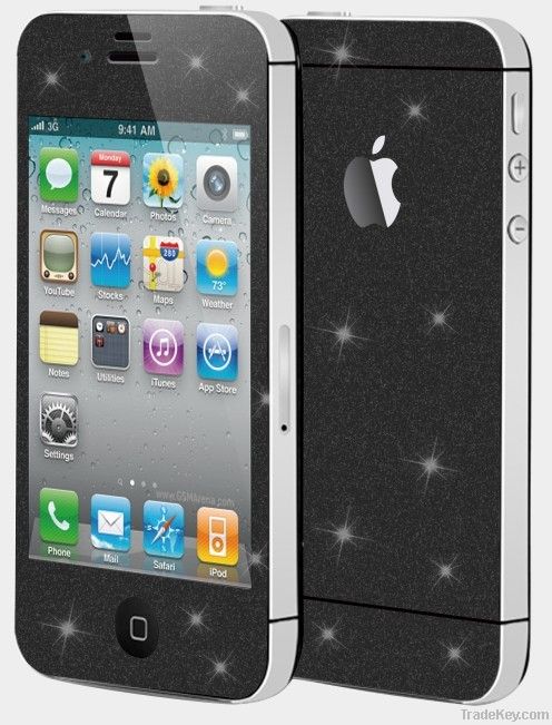 shinning diamond screen guard film body for iphone 5