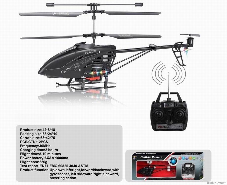 3.5 Function R/C Die-Cast Helicopter