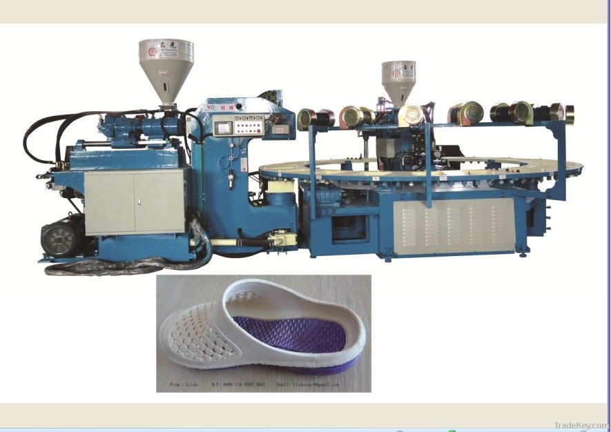 PVC Double colors Slipper Machine