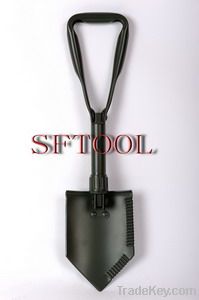 The popular Tri -folding sapper shovel with mental picks