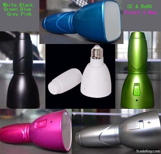 Rechargeable LED flashlight