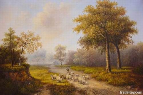 supply oil painting craft classical landscape