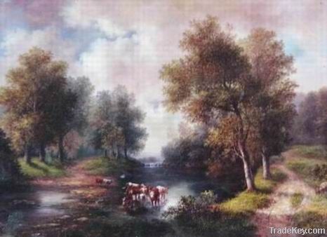 supply oil painting craft art classcial landscape