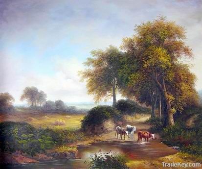 supply oil painting craft art classcial landscape