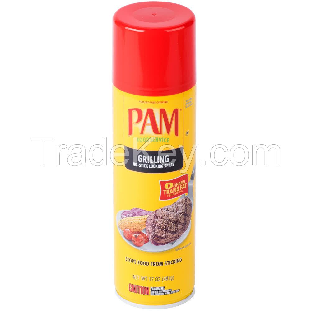 PAM 17 oz. No Soy Grilling Release Spray - 6/Case