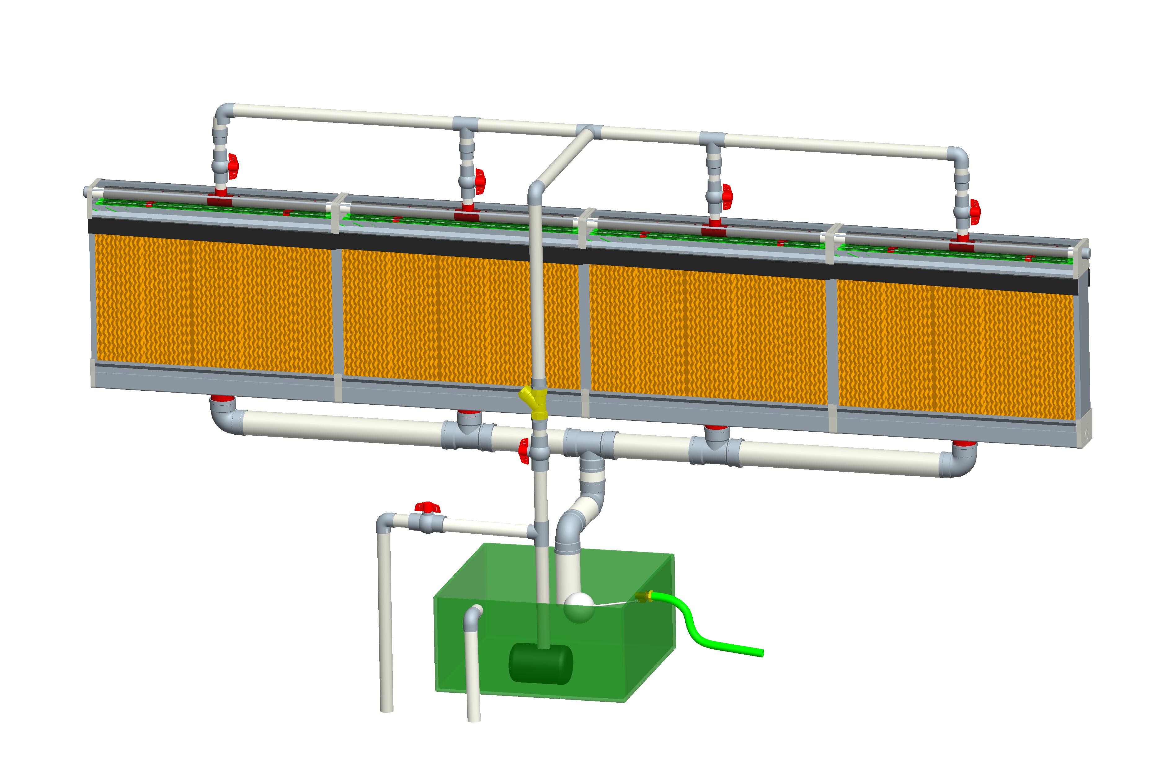 Evaporative Cooling System