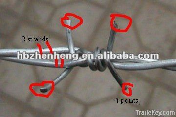 Galvanized Barbed Wire