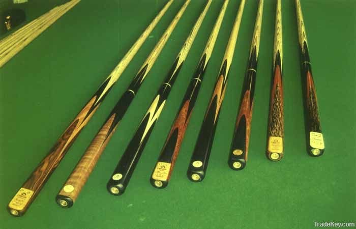 hand spliced snooker cue