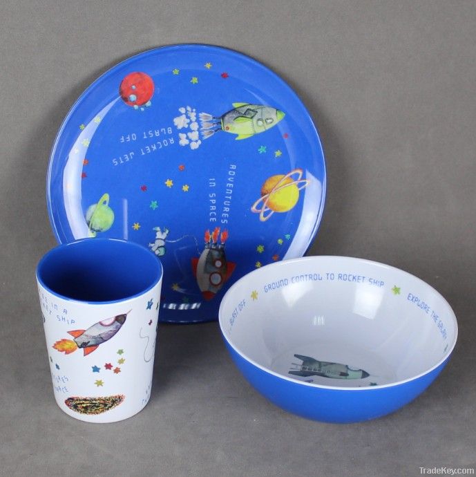 melamine breakfast set