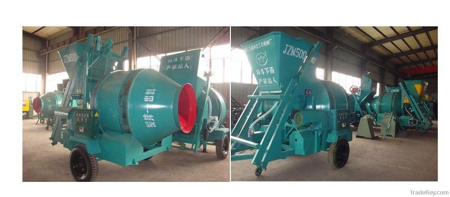 JZM500 Portable Cement Mixer Machine