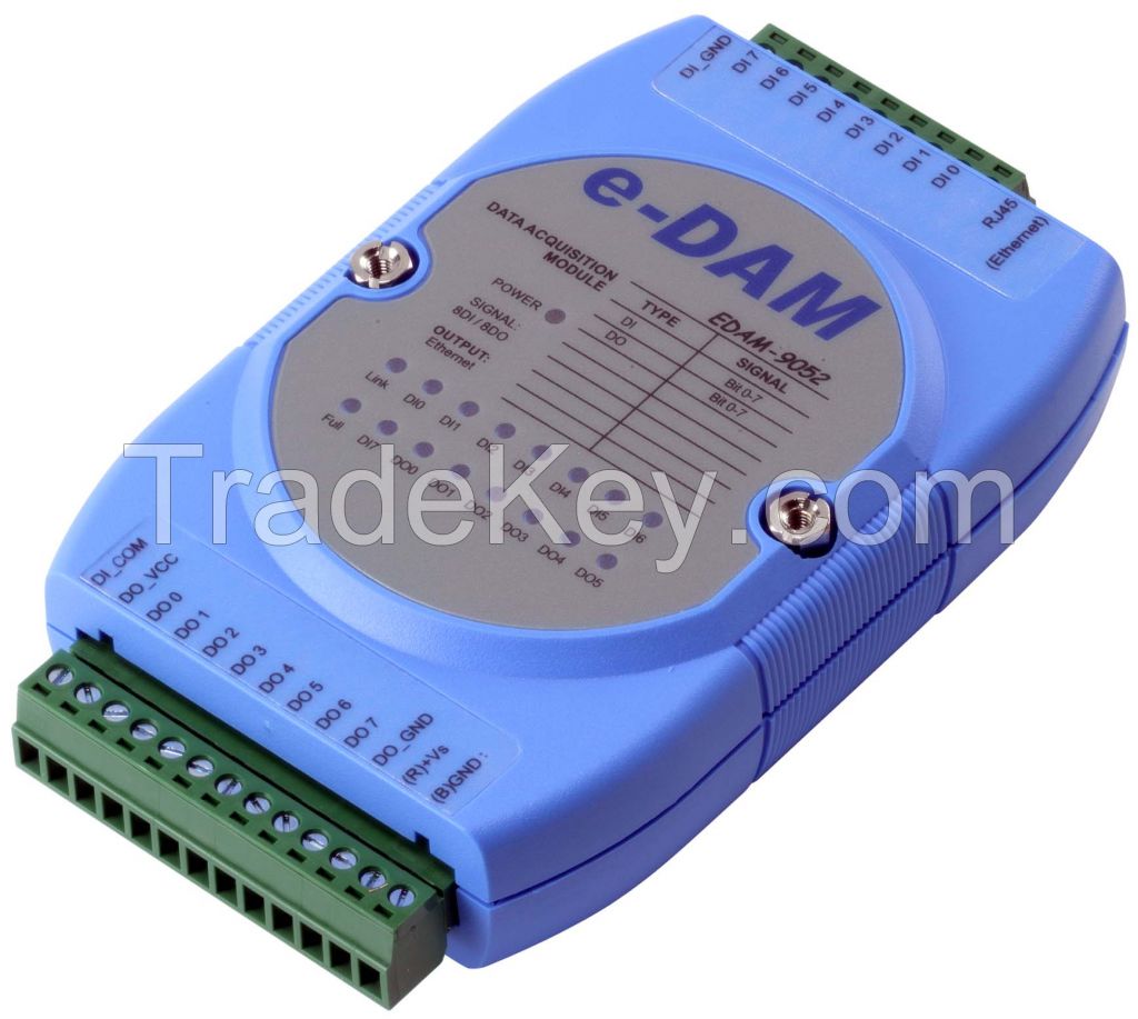 8 DI and 8 DO channels Digital I/O Module