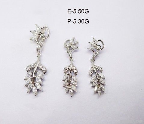 925 sterling silver jewelry set