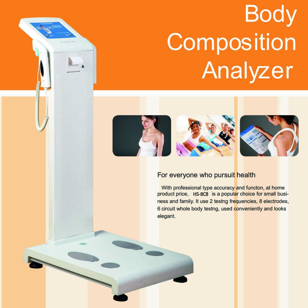 Body Composition analyzer with thermal recorder-Hosmed