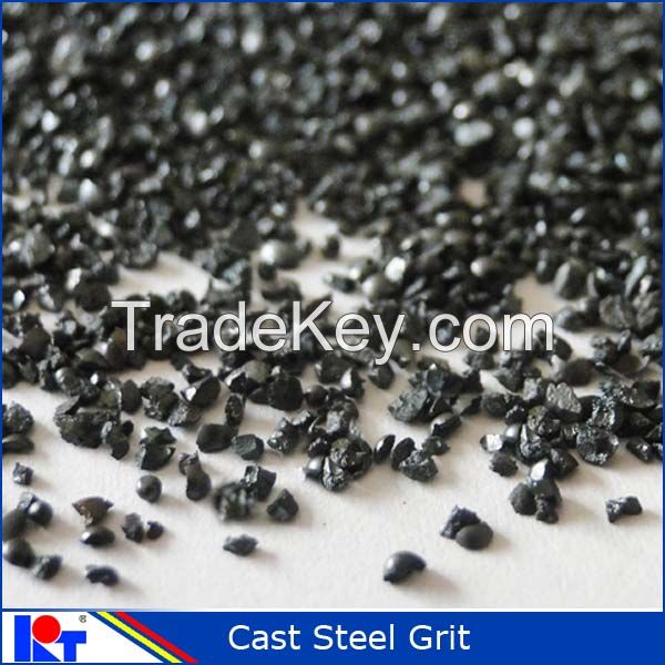  Angular   GH25  steel   grit /New  technology  angular  steel  grit