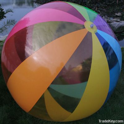 Promotional inflatable beach ball