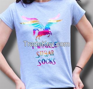 Holographic heat transfer flex vinyl for garment