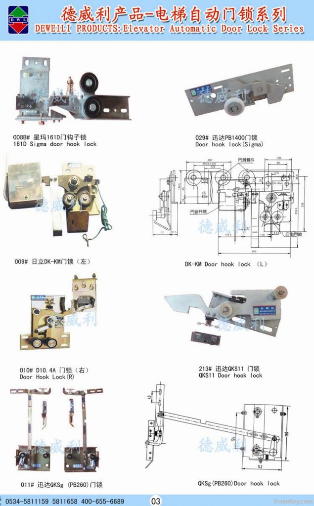 automatic door lock series