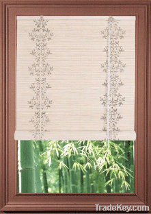 Printed Bamboo Blind