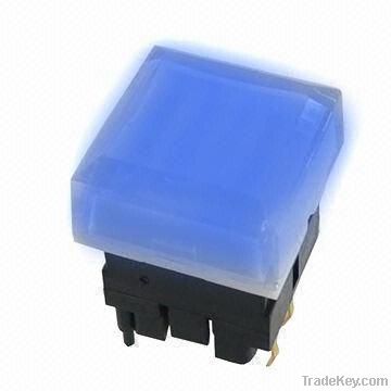 Noiseless Illuminated Tactile Switches