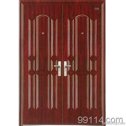 net and wooden YS-S013 fire proof door