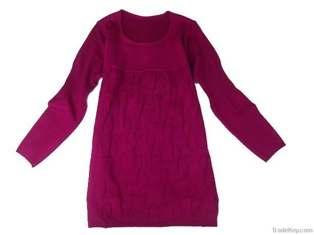 fashion knitting sweater dress