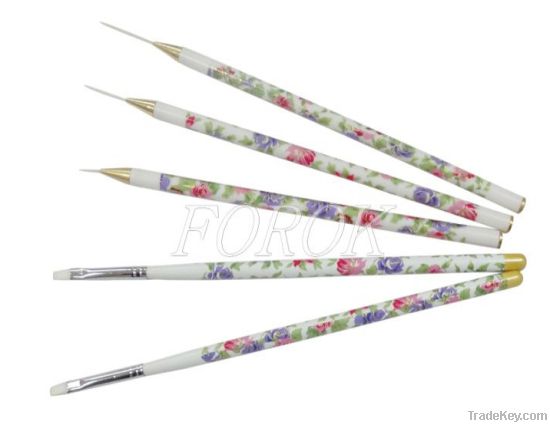 Nail art brushes kit(009200)