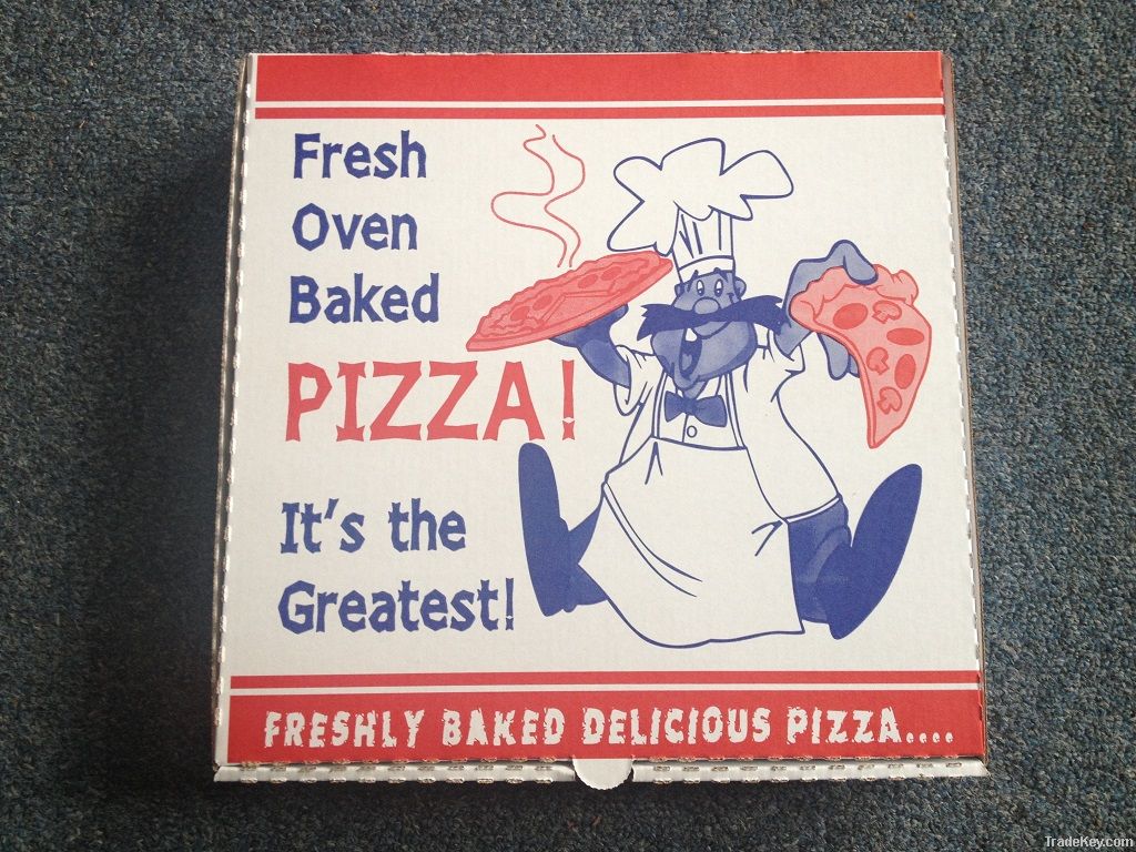 full  colour pizza  boxes