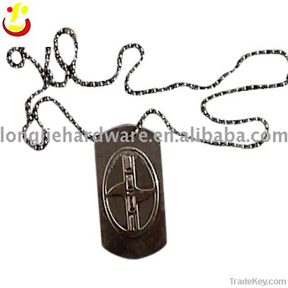 Metal blank dog tag