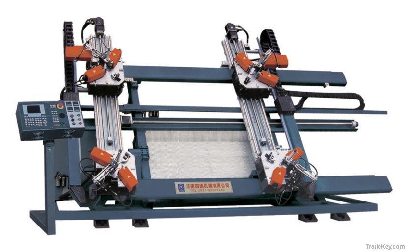 CNC Four-head Aluminum Corner Crimping Machine