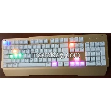 Mechanical keyboards with mixing light function