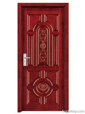 2012 Newest Plain Solid Wooden Door