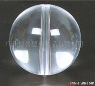 clear hollow acrylic ball