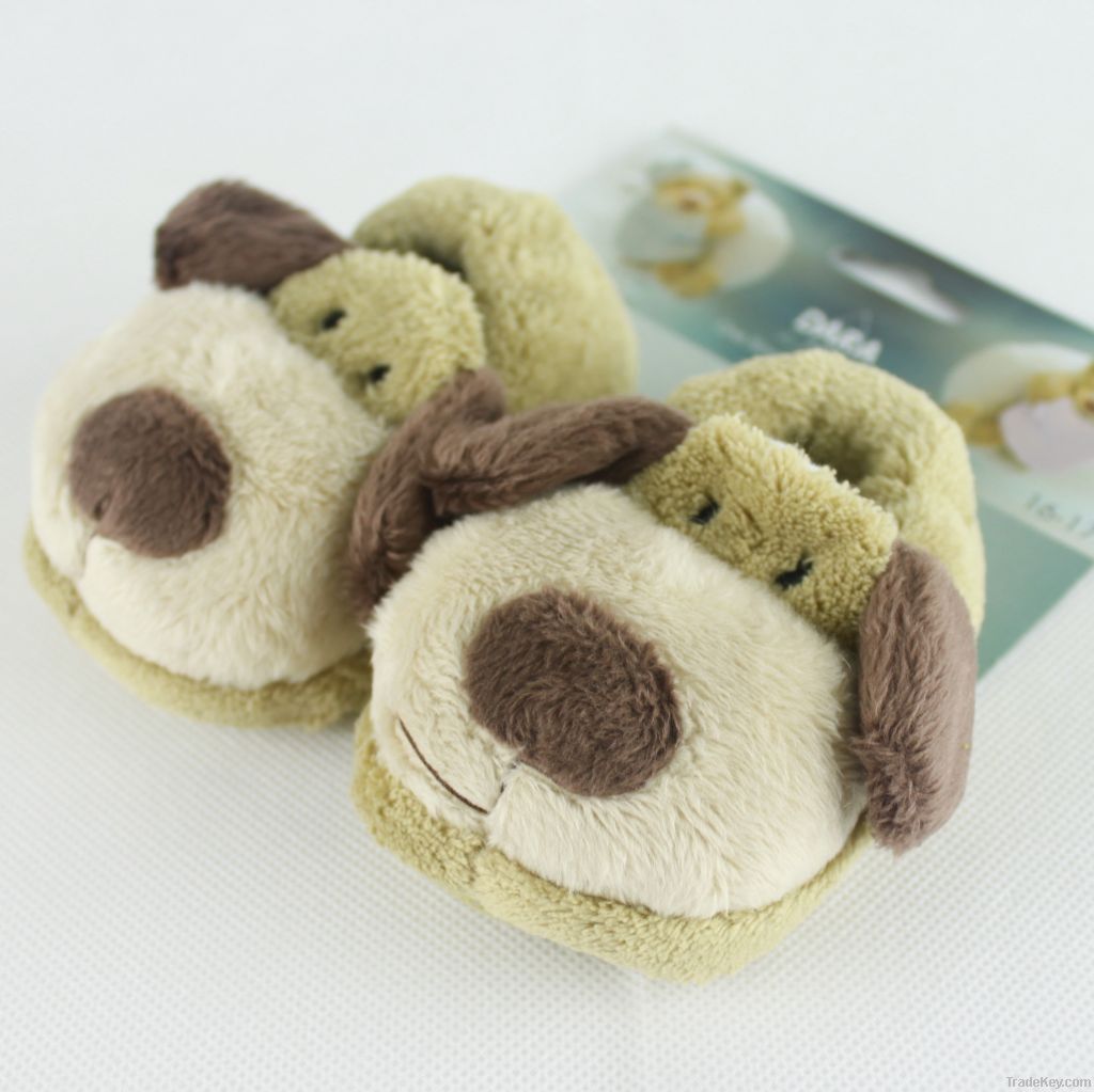 wholesale cute plush animal baby slipper