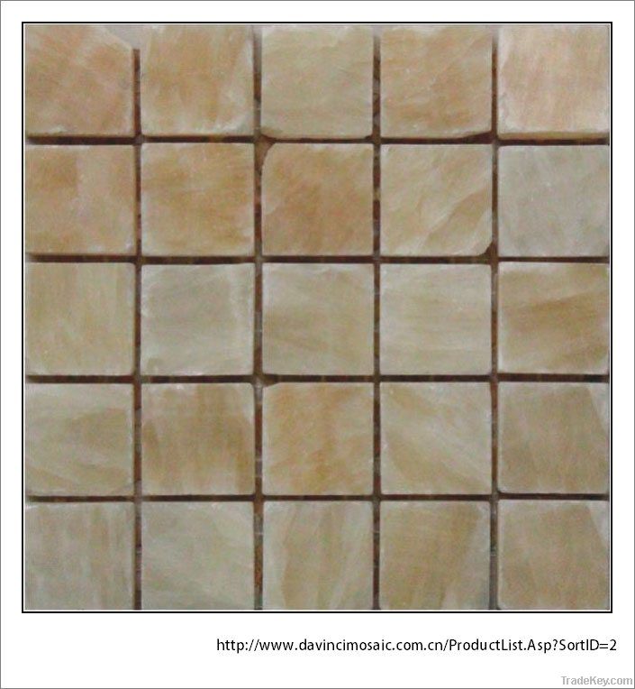 Rosin Yellow Natural Marble Mosaic