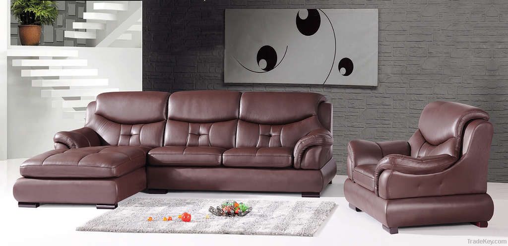 Leather Corner Sofa (Factory offer-C15)