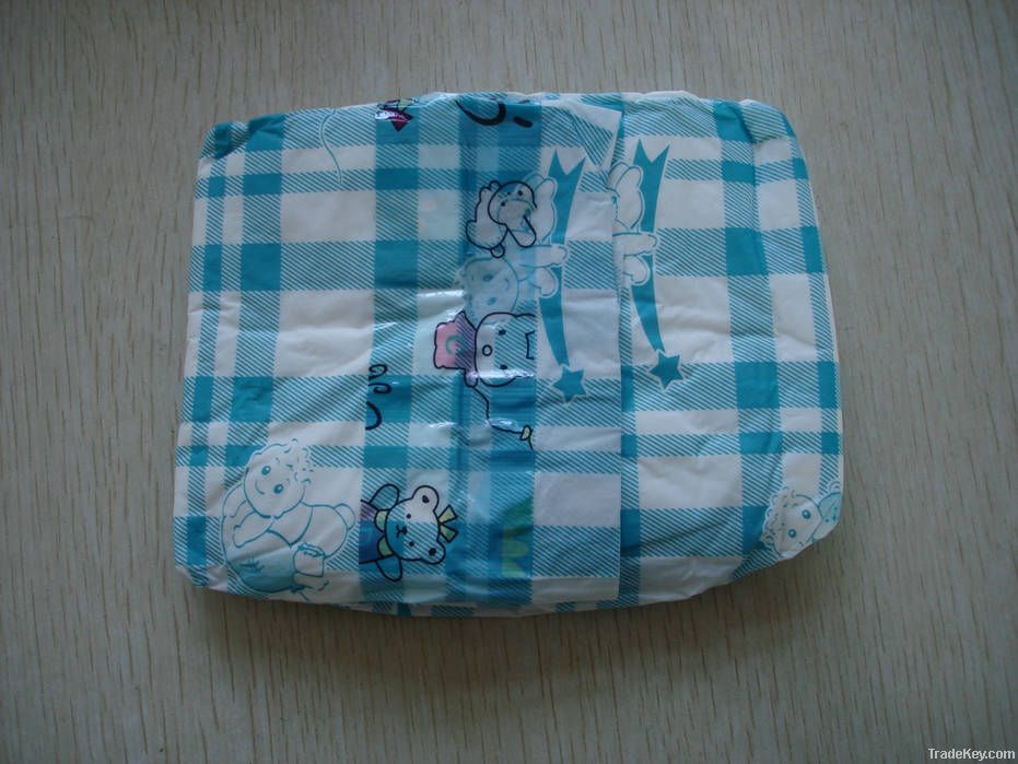 Comfortable disposable diapers