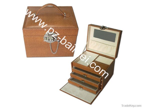 durable PU jewelry case