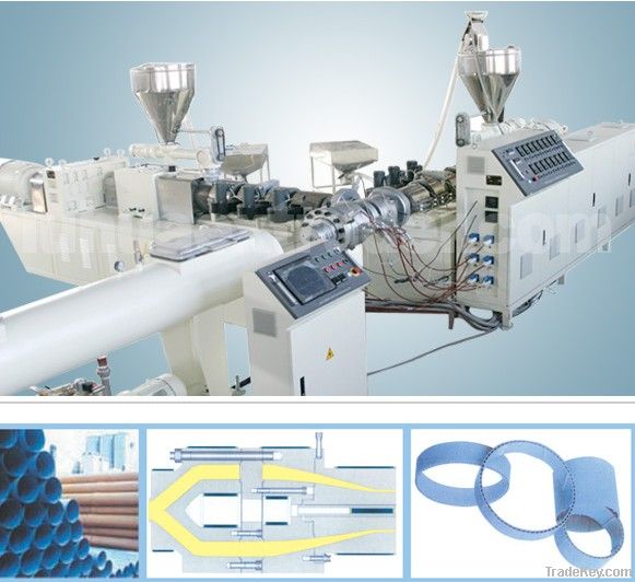 Multi Function PVC Foam Core Pipe Extrusion Line