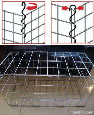 hot sell welded gabion basket prices(ISO 9001)