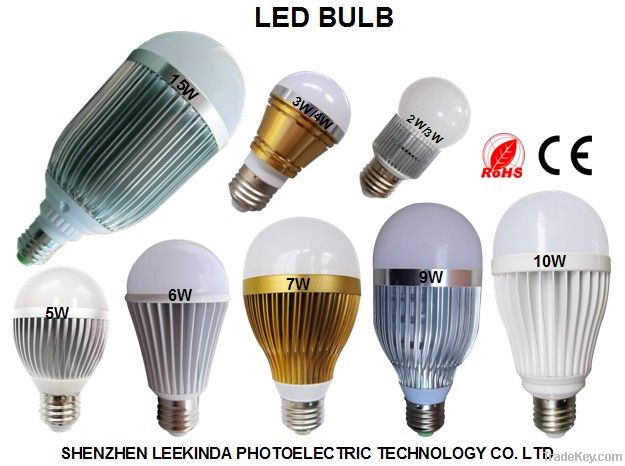 2W 3W 5W 7W 9W 15WLED BULB