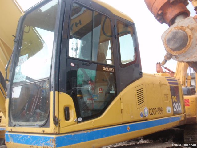 Used Excavator Komatsu PC200