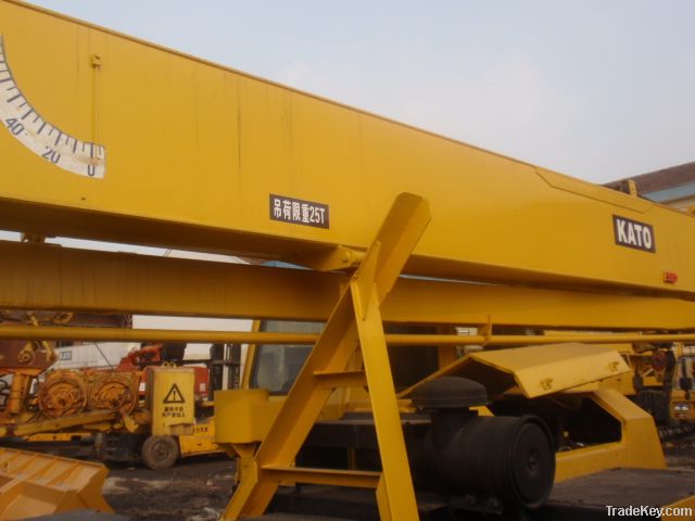 used kato truck crane 25t