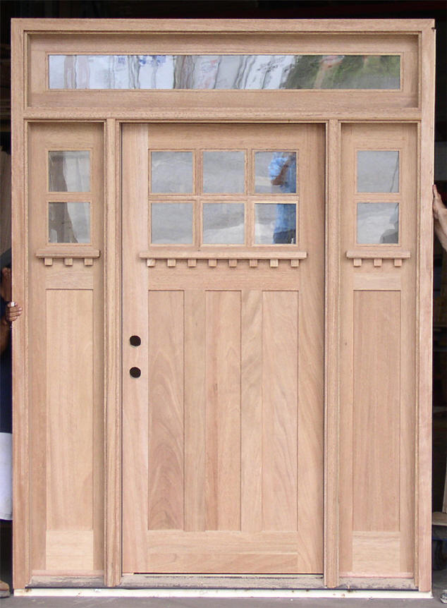 Custom Western Canadian Red  Cedar Door package