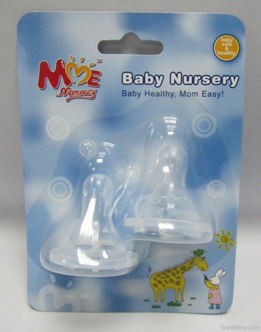 Baby silicone nipple