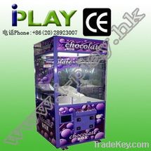 CHOCOLATE CRANE PRIZE GAME MACHINE