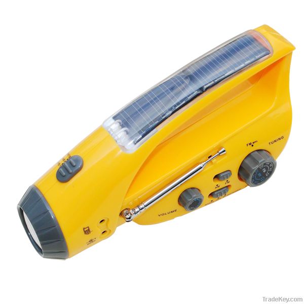 Dynamo Radio Flashlight