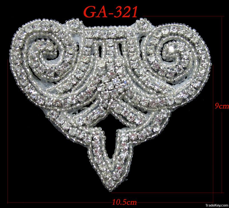 Rhinestone patches applique