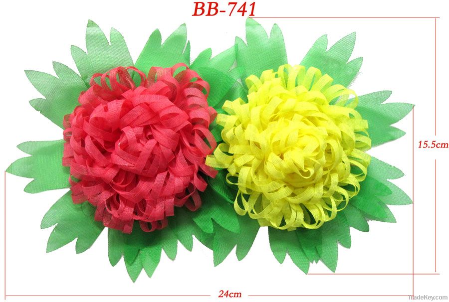 Newest fashion chiffon corsage