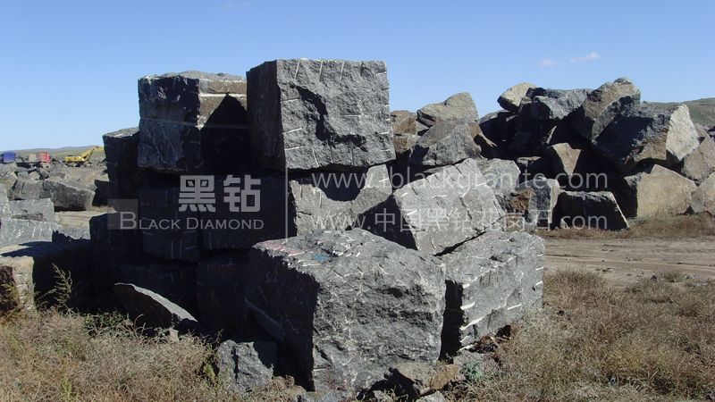 Black Diamond, Polished Black Granite, Mongolia, China