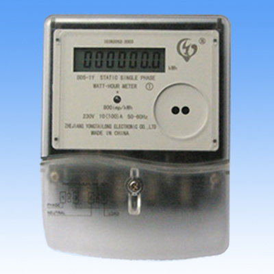 Single phase electronic energy meter